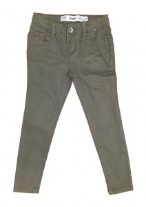 Olivno zelene jeans hlače 4-5 L